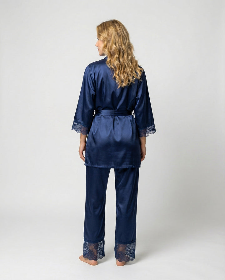 Luxuriöses Seiden Pyjama Set Damen