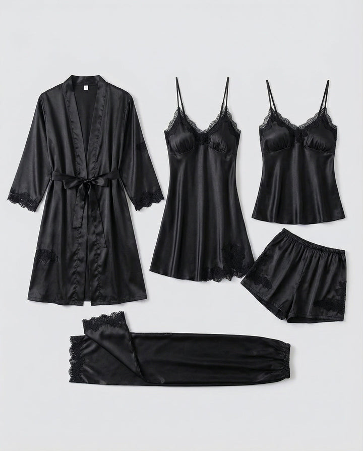 Luxuriöses Seiden Pyjama Set Damen