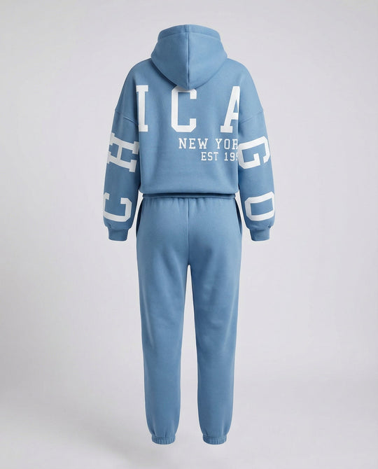 Lässiger Oversize Sweatanzug