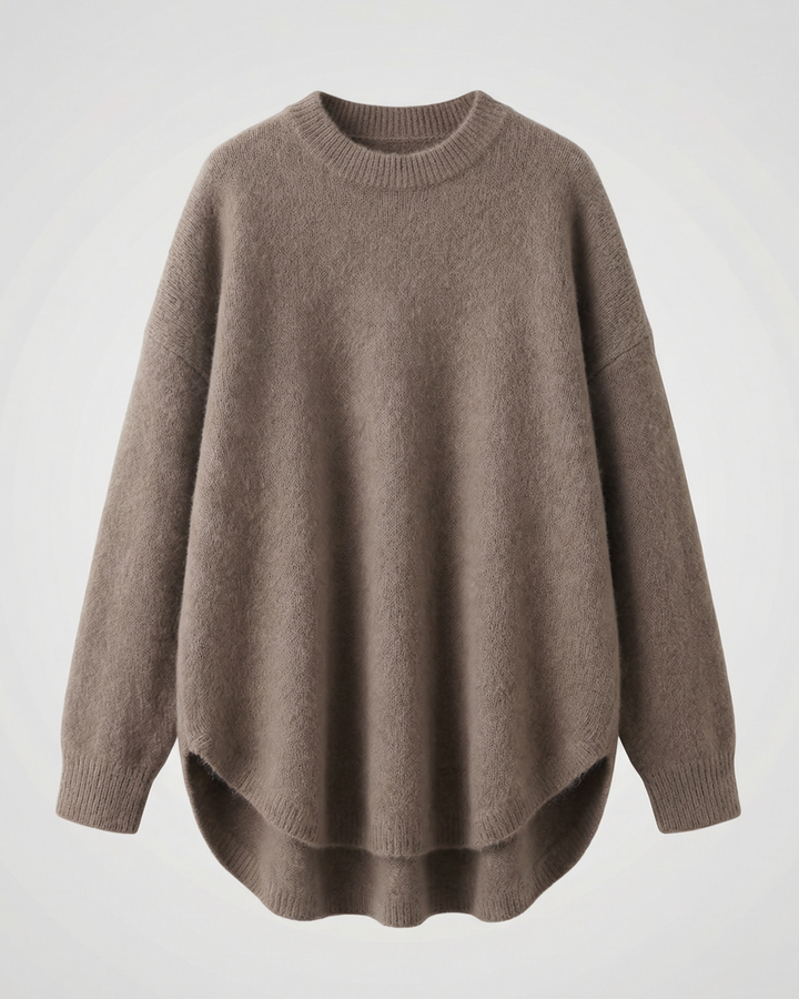 Damen Oversized Herbstpullover