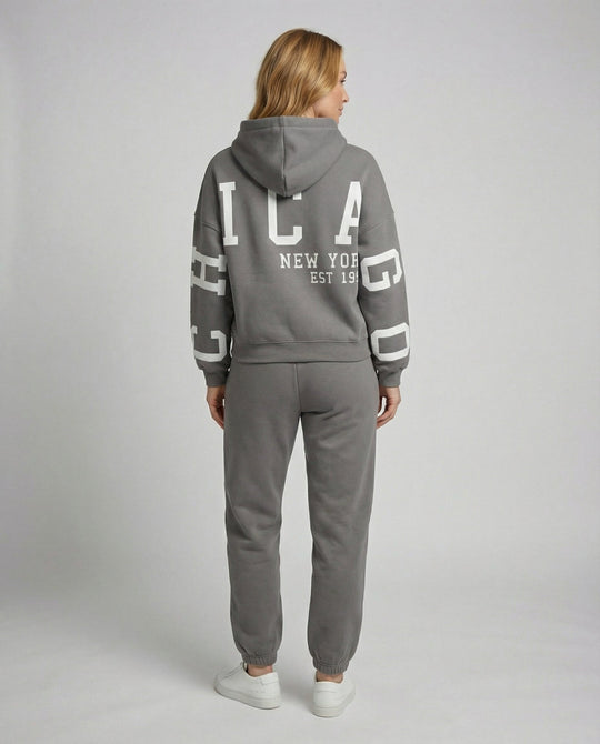 Lässiger Oversize Sweatanzug