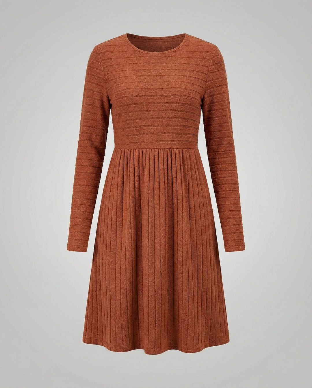 Strickkleid Lange Ärmel Damen