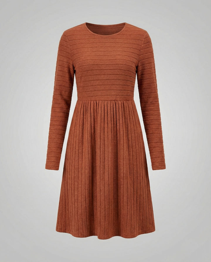 Strickkleid Lange Ärmel Damen