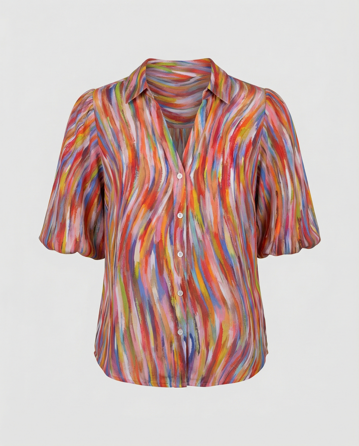 Elegante Boho Bluse Damen