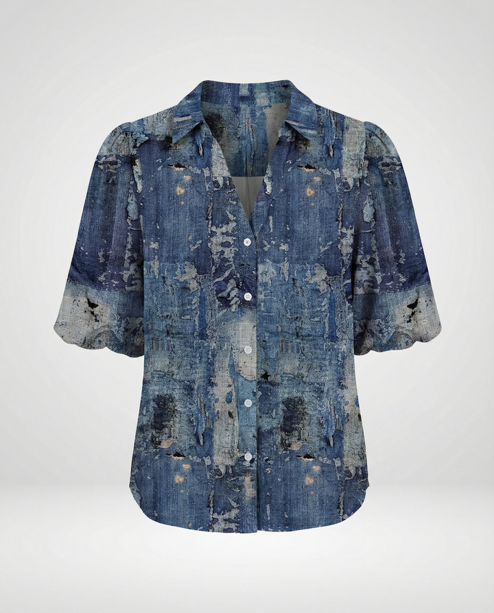 Elegante Boho Bluse Damen
