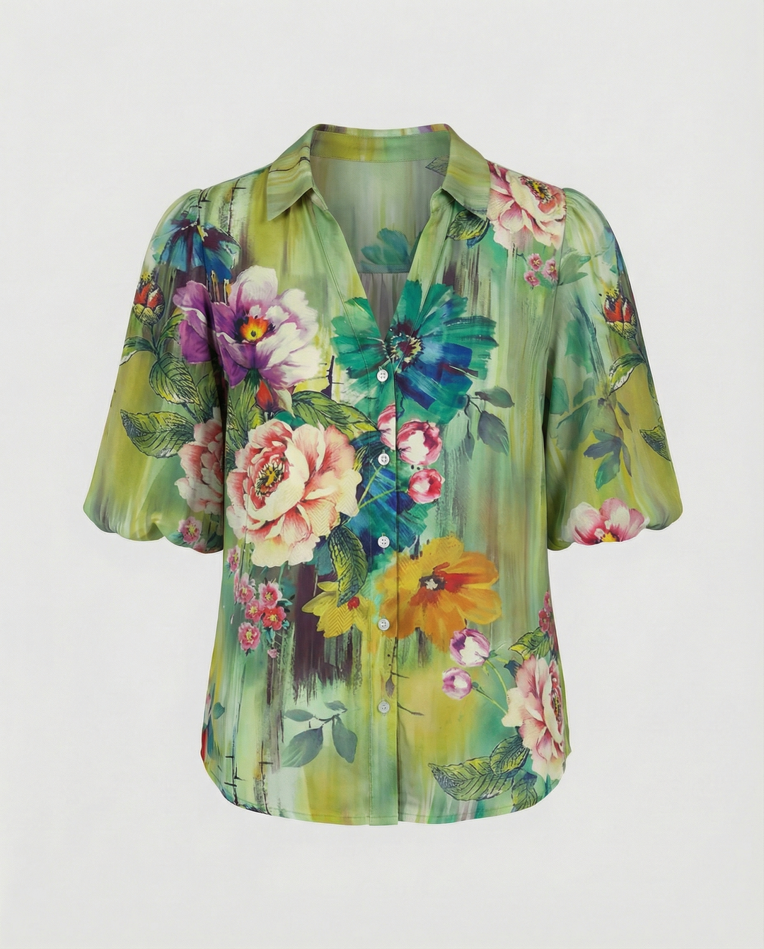 Elegante Boho Bluse Damen