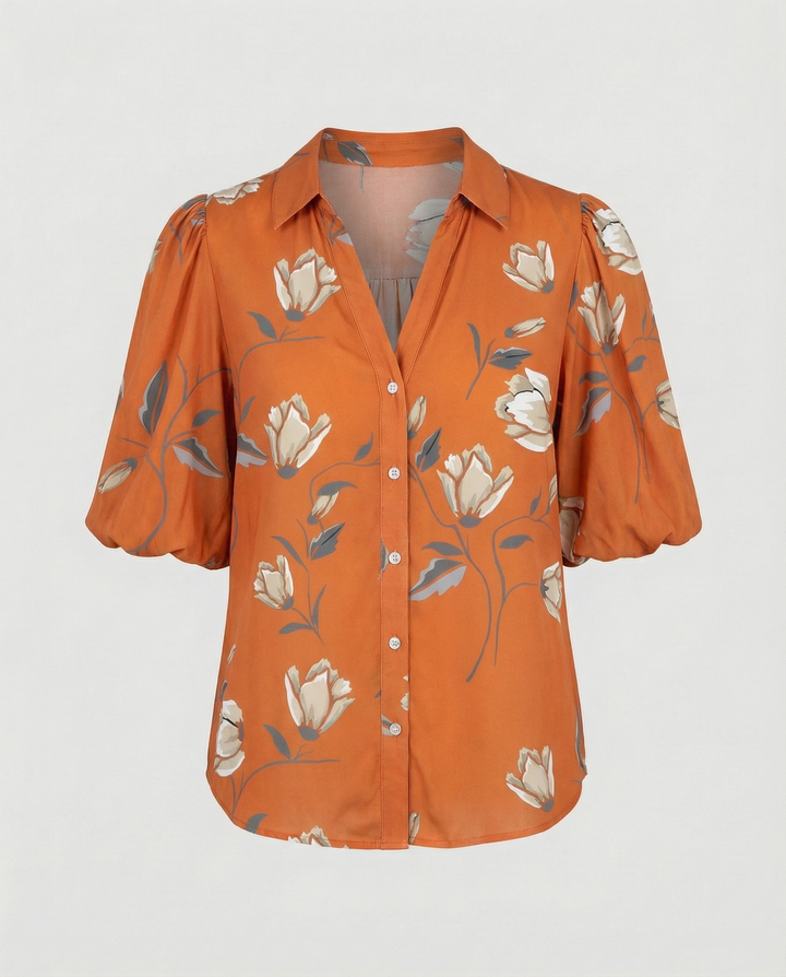 Elegante Boho Bluse Damen