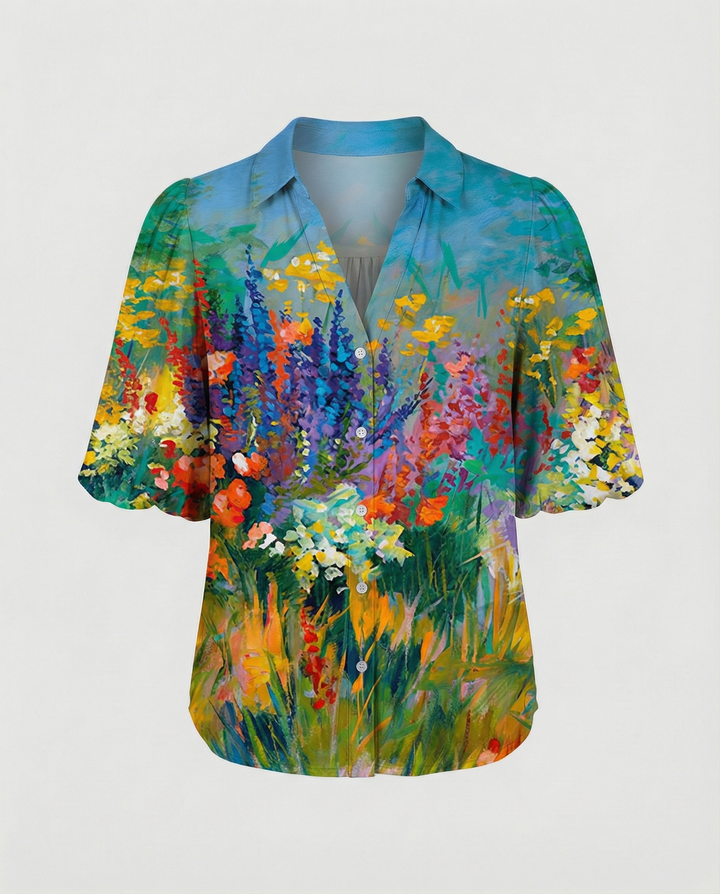 Elegante Boho Bluse Damen