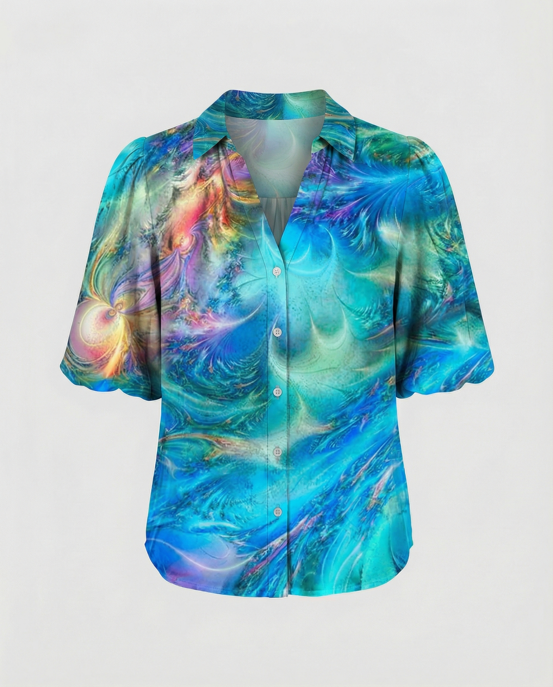 Elegante Boho Bluse Damen