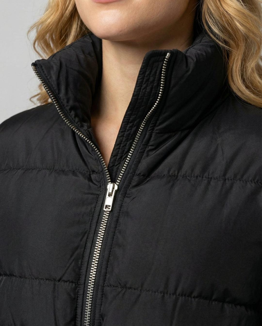 Taillierte Warme Daunenjacke Damen
