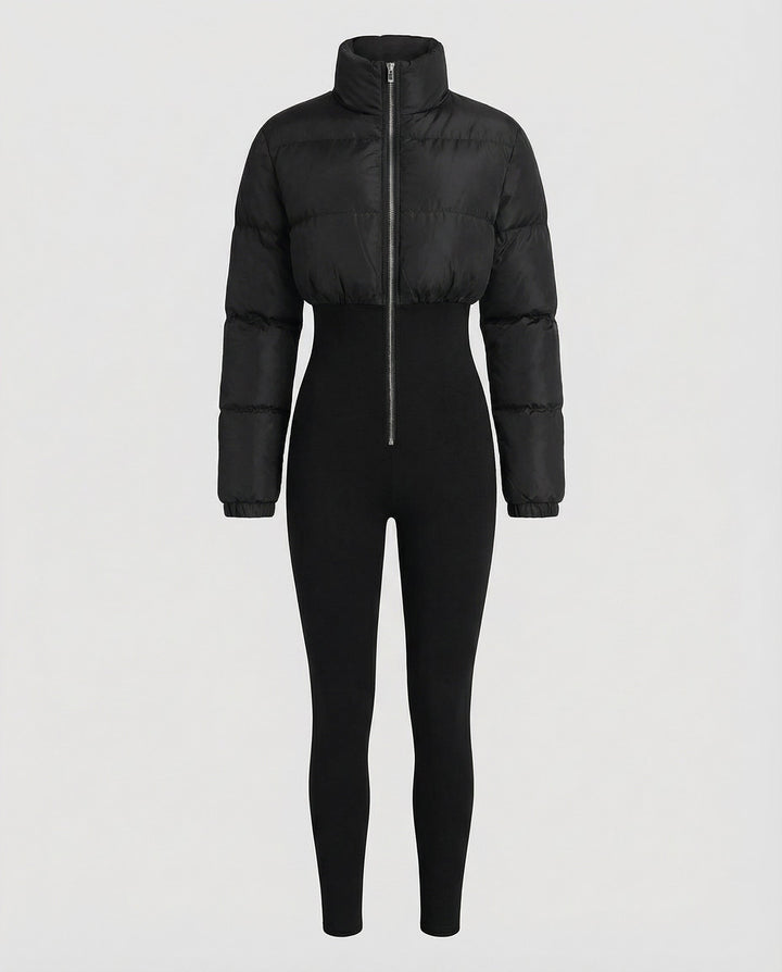 Taillierte Warme Daunenjacke Damen
