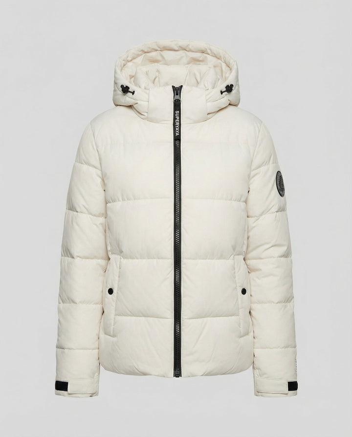 Damen Federdaunenjacke