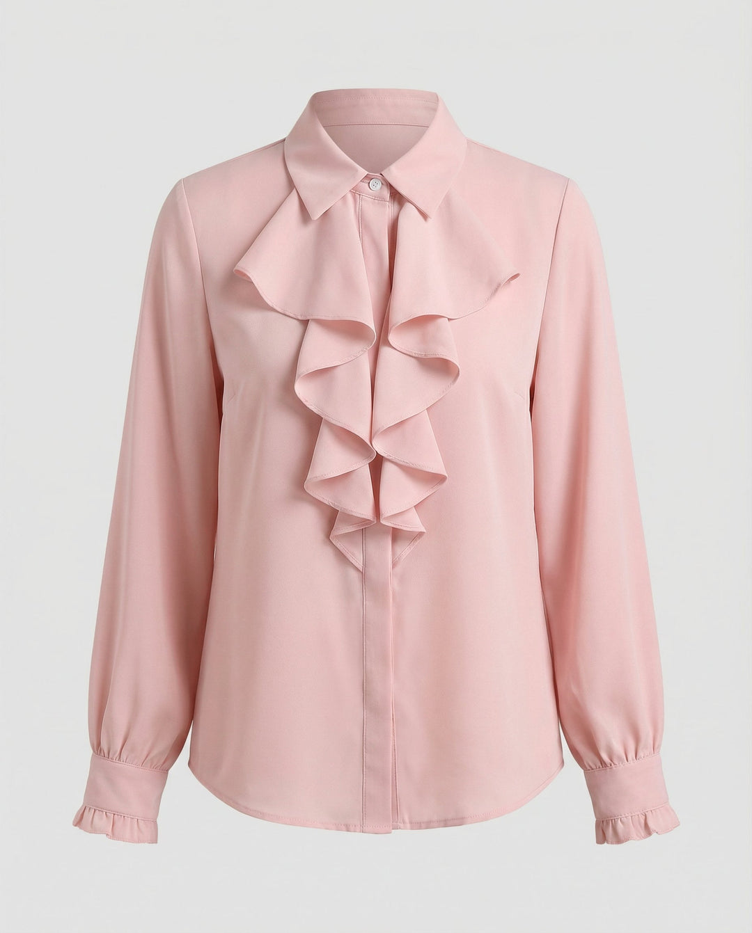 Damen Bluse Rüschen Eleganz