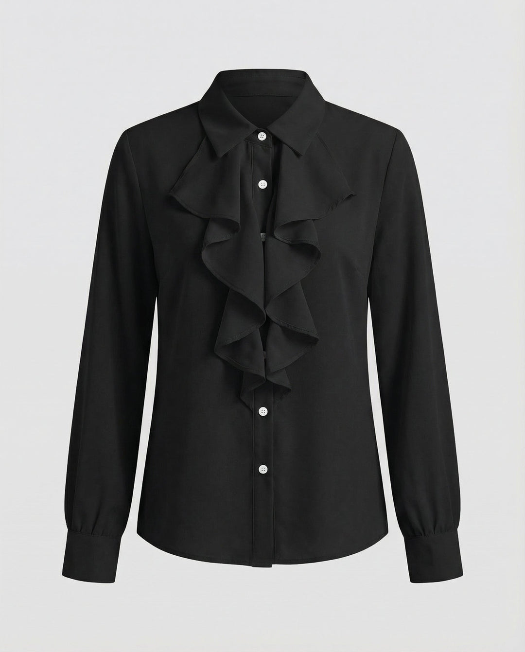 Damen Bluse Rüschen Eleganz