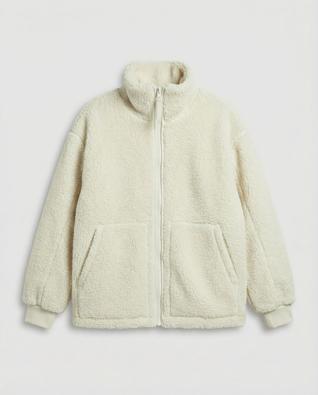 Herren Oversized Fleecejacke Warm
