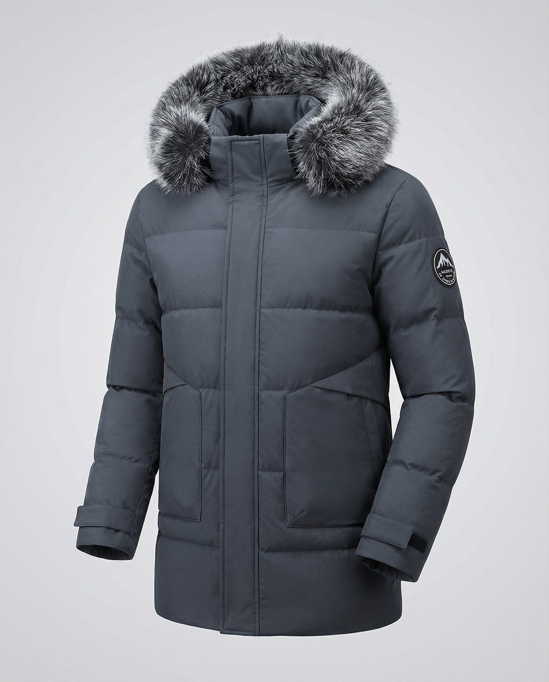 Warmer Winterparka Damen Kapuze