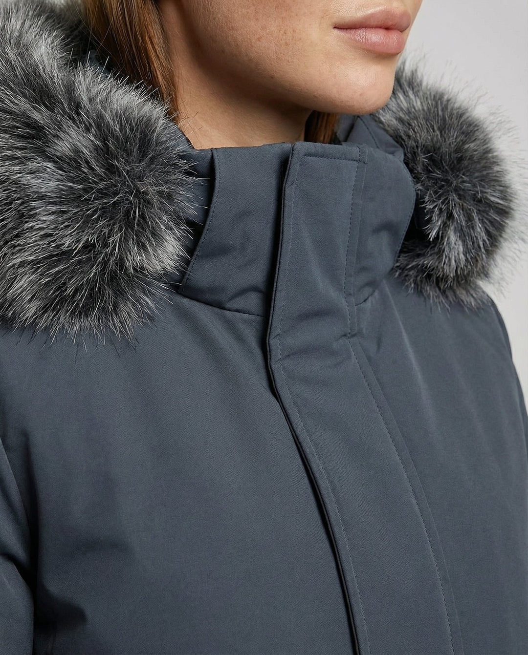 Warmer Winterparka Damen Kapuze