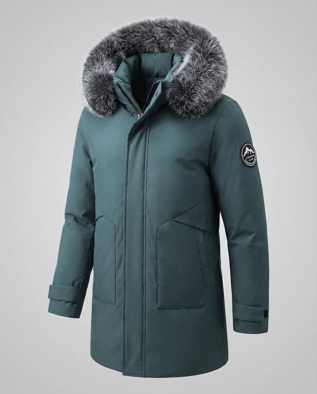 Warmer Winterparka Damen Kapuze