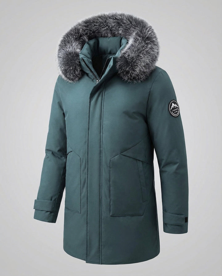 Warmer Winterparka Damen Kapuze