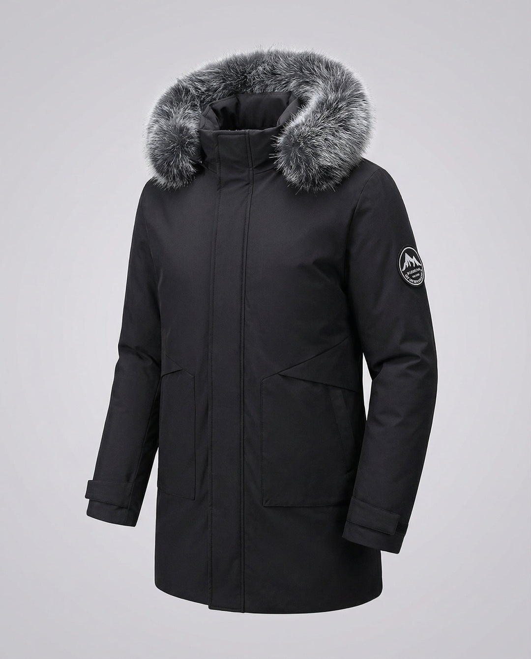 Warmer Winterparka Damen Kapuze