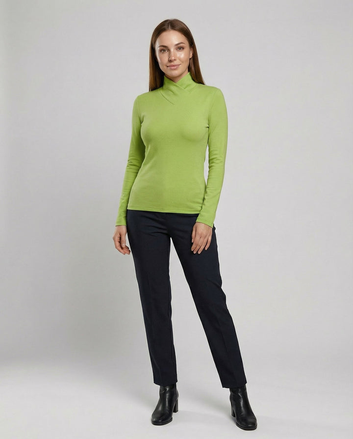 Eleganter Rollkragenpullover Damen