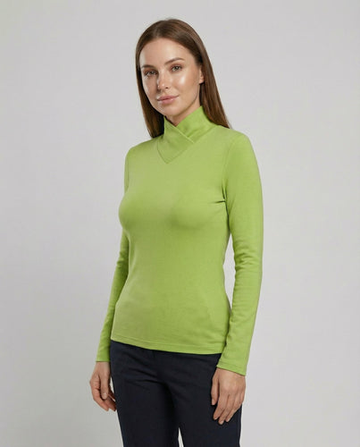 Eleganter Rollkragenpullover Damen