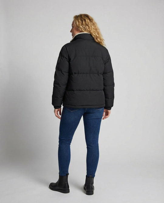 Gefütterte Damen Steppjacke Winter