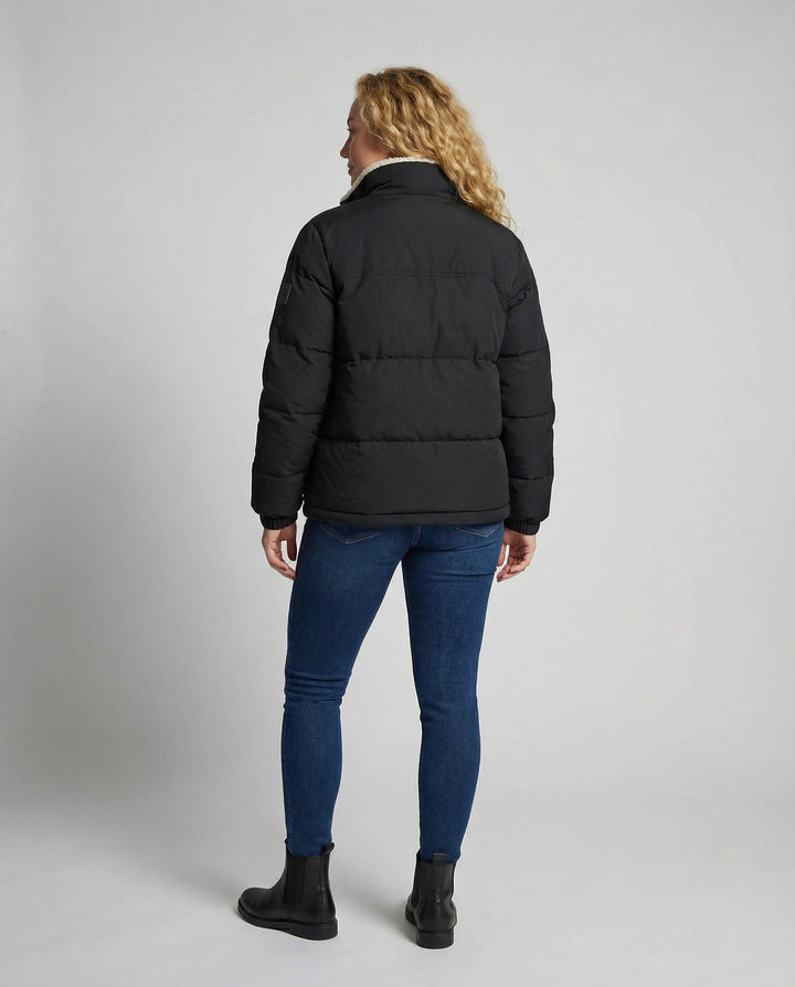 Gefütterte Damen Steppjacke Winter
