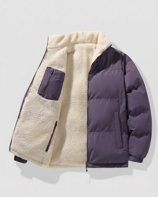Gefütterte Damen Steppjacke Winter