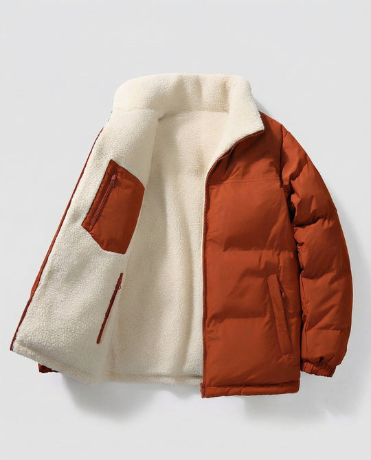 Gefütterte Damen Steppjacke Winter