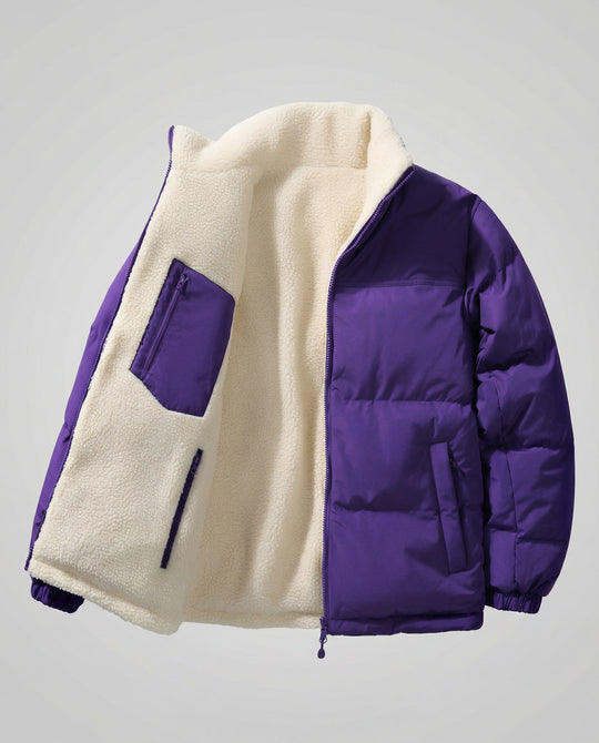 Gefütterte Damen Steppjacke Winter