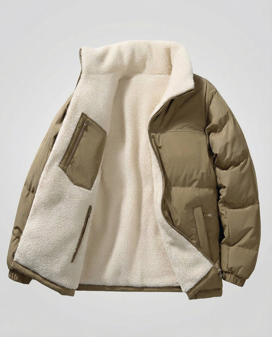 Gefütterte Damen Steppjacke Winter