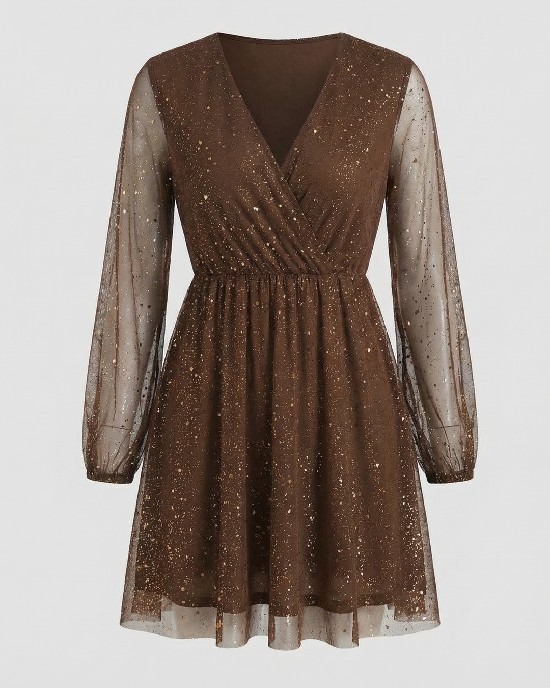 Schimmerndes Cocktailkleid Damen