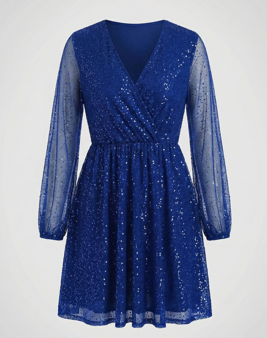 Schimmerndes Cocktailkleid Damen