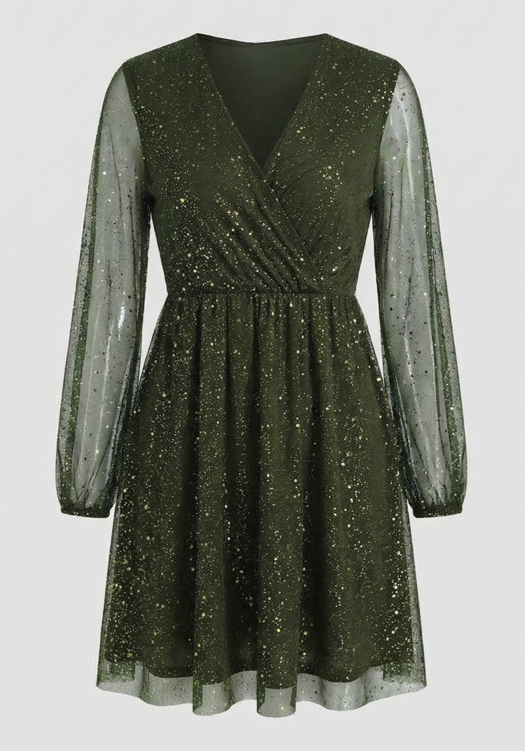 Schimmerndes Cocktailkleid Damen