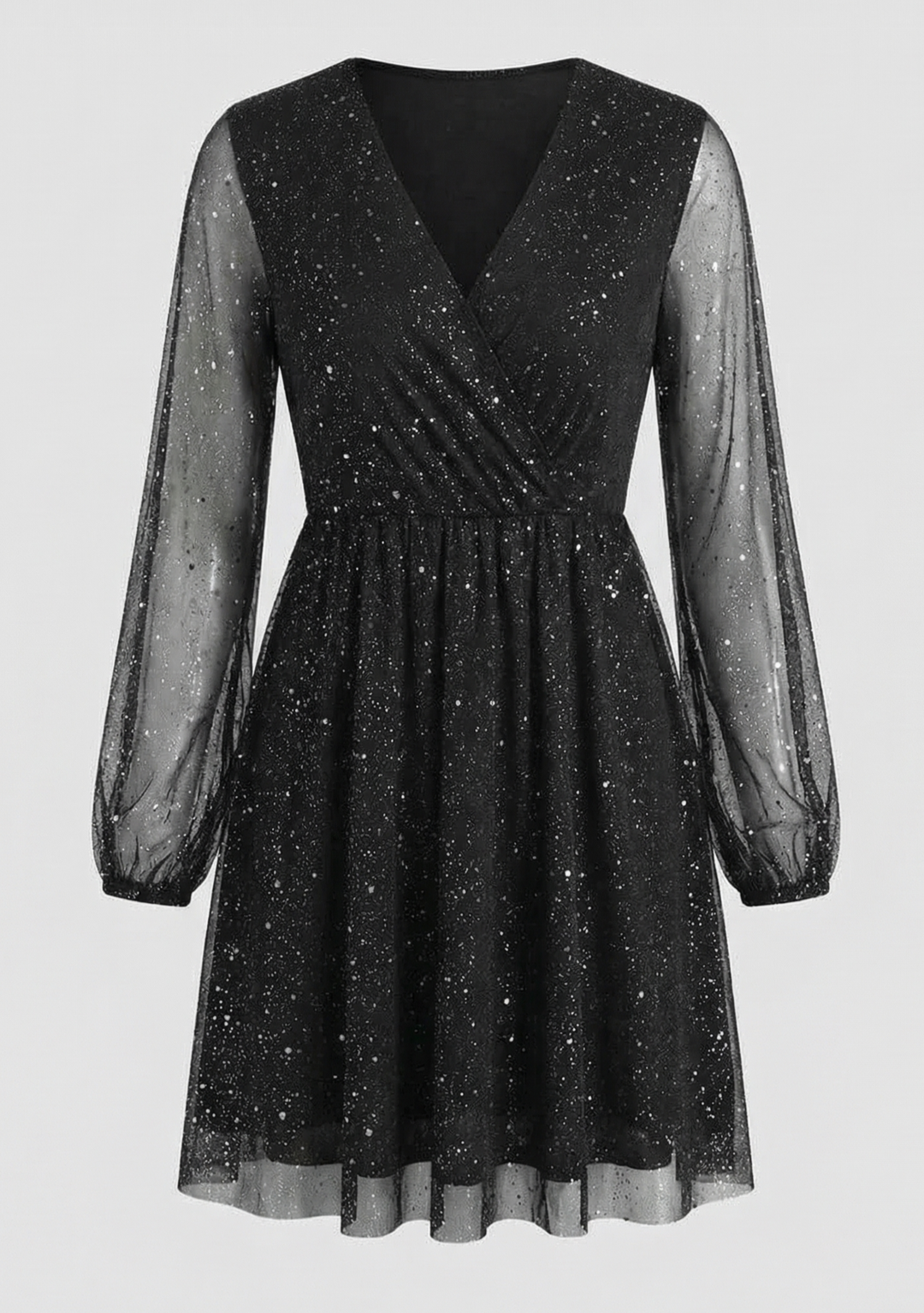 Schimmerndes Cocktailkleid Damen