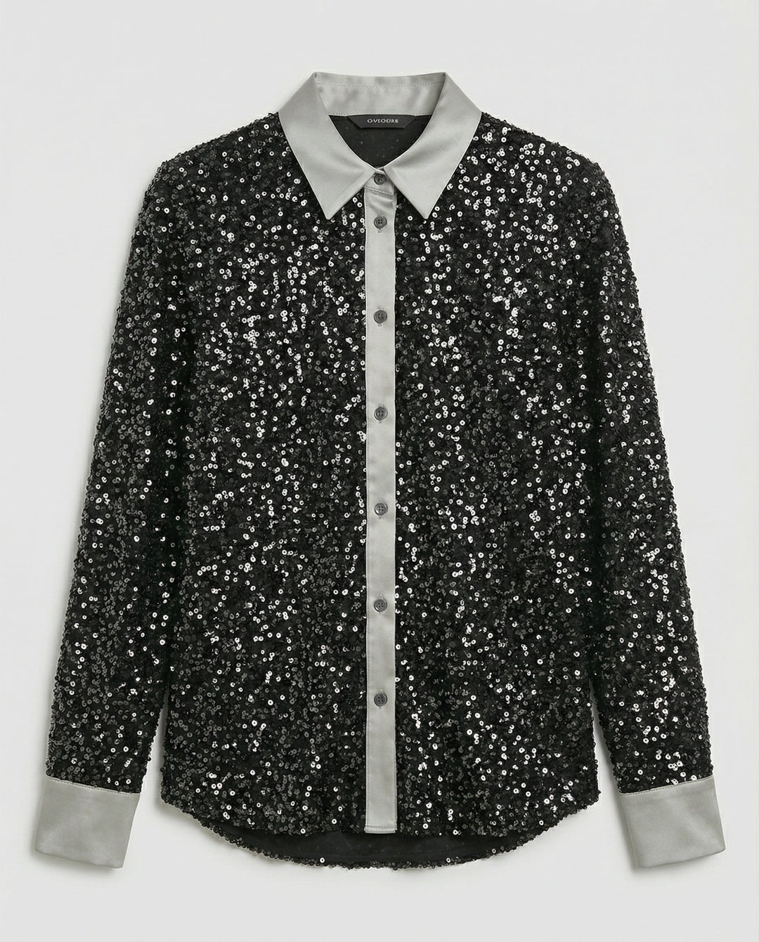 Glitzernde Damen Paillettenbluse