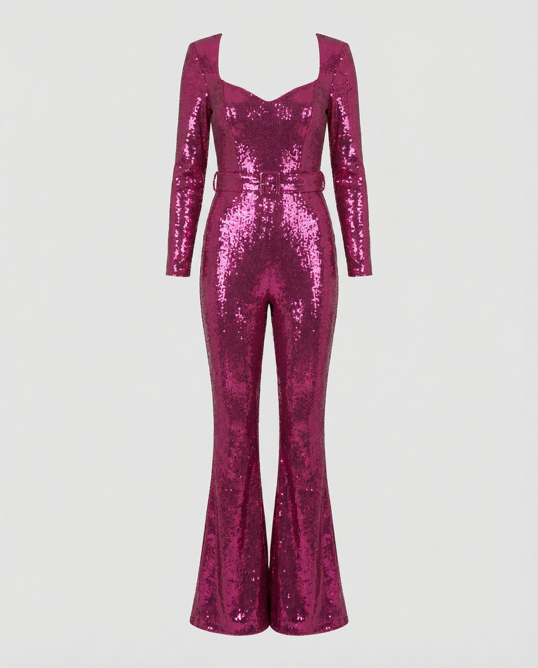 Glamouröser Pailletten Jumpsuit Damen