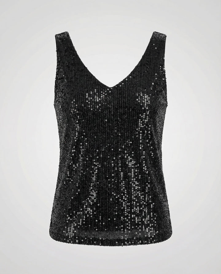 Glitzerndes Damen Oberteil