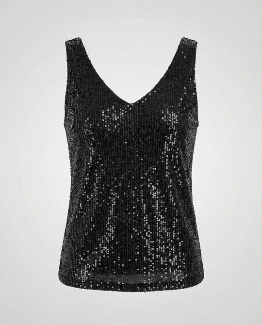 Glitzerndes Damen Oberteil