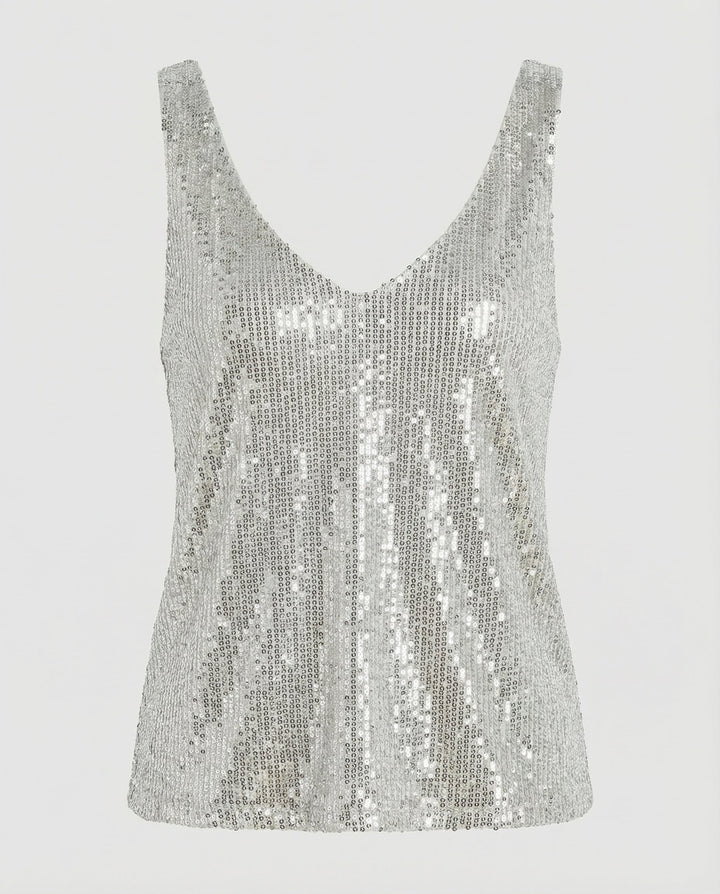 Glitzerndes Damen Oberteil