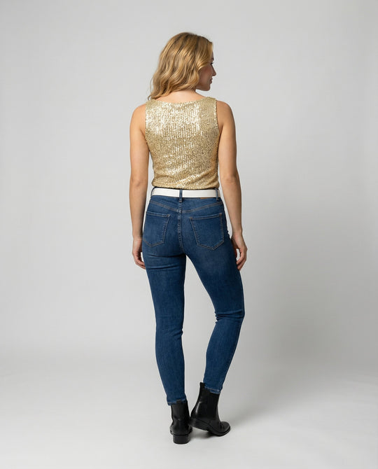 Glitzerndes Damen Oberteil