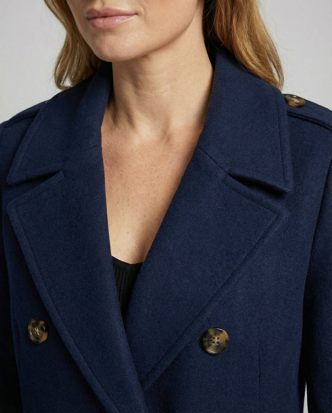 Eleganter Wollmantel Damen