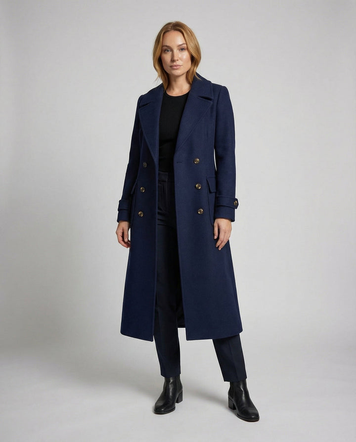 Eleganter Wollmantel Damen