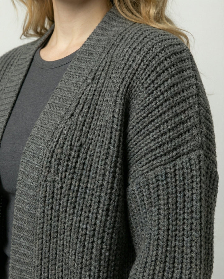 Oversized Strickmantel Damen