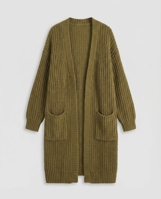 Oversized Strickmantel Damen