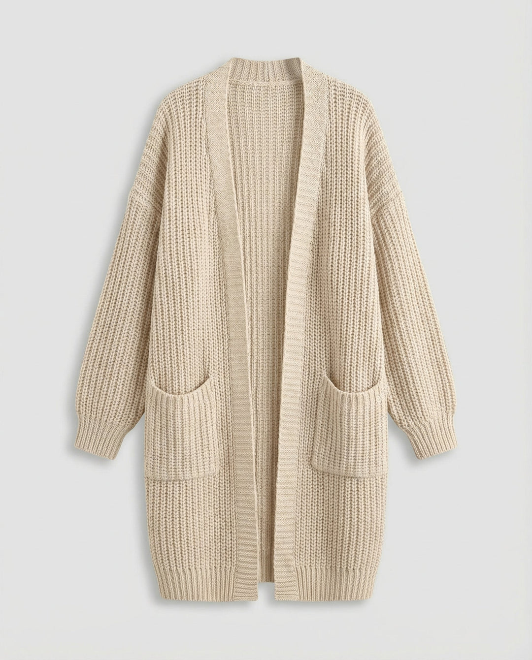 Oversized Strickmantel Damen