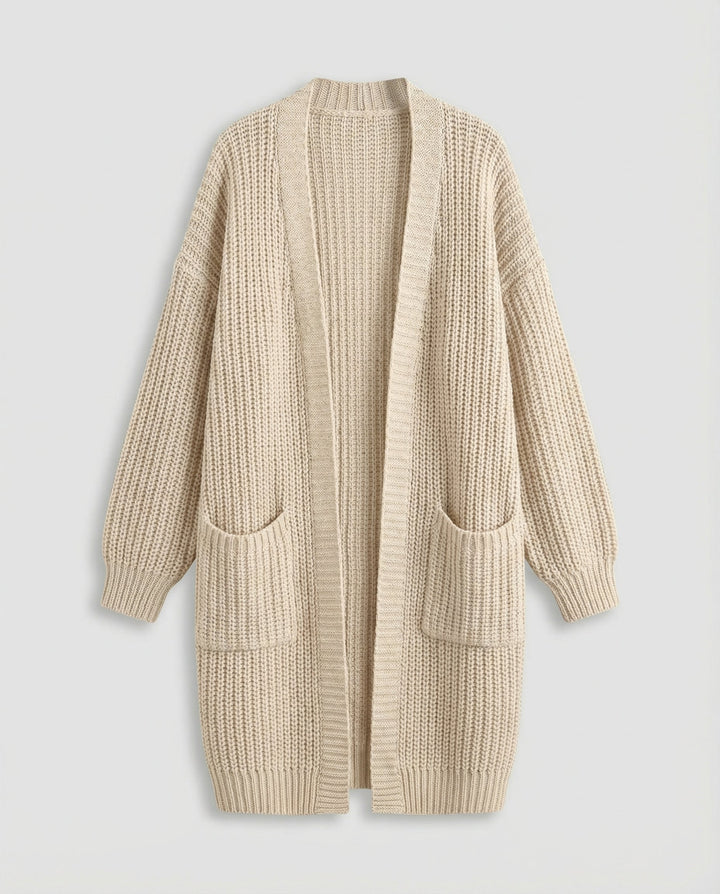 Oversized Strickmantel Damen