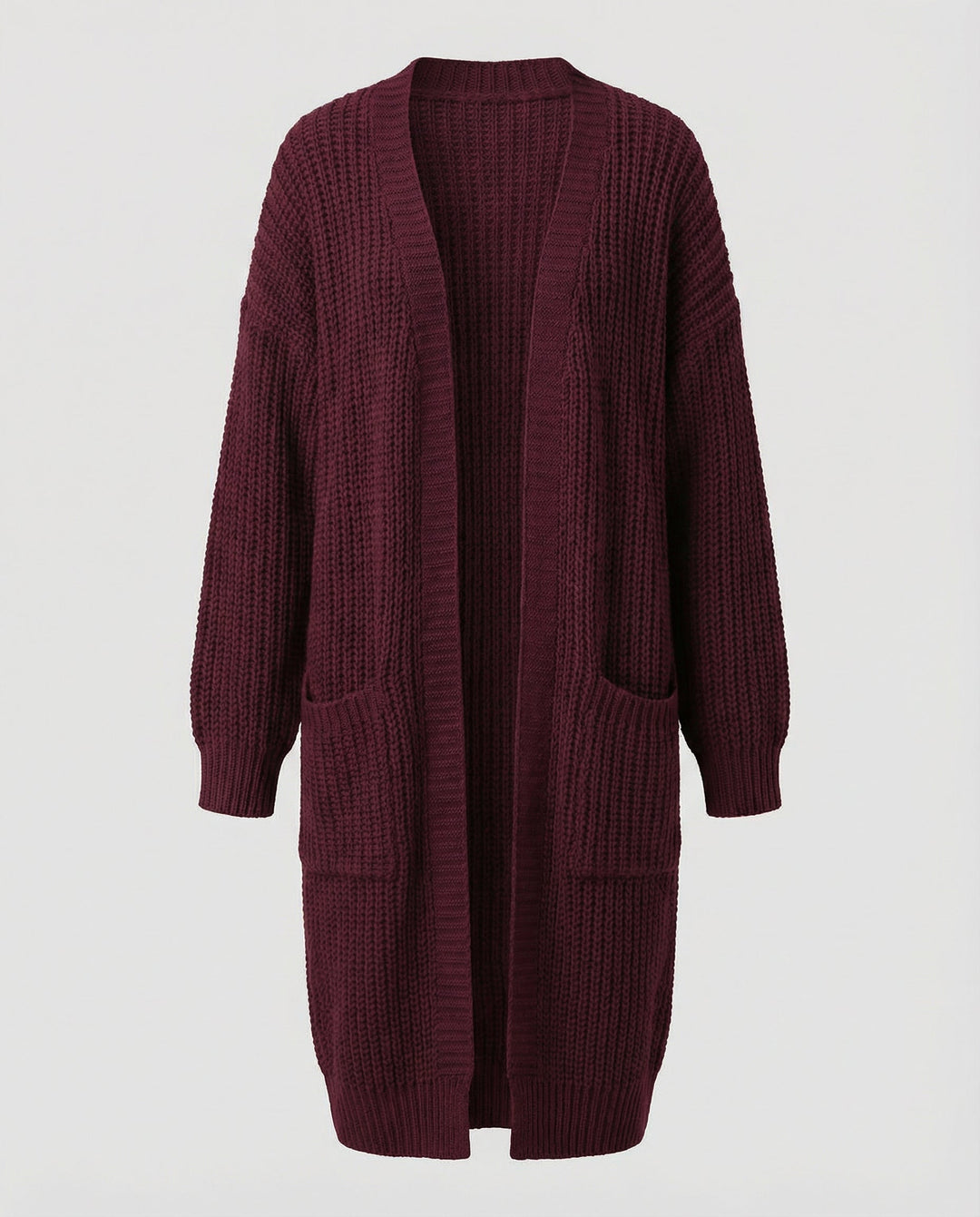 Oversized Strickmantel Damen