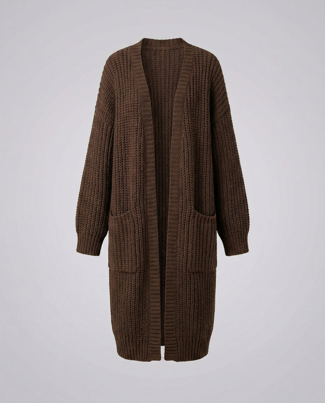 Oversized Strickmantel Damen